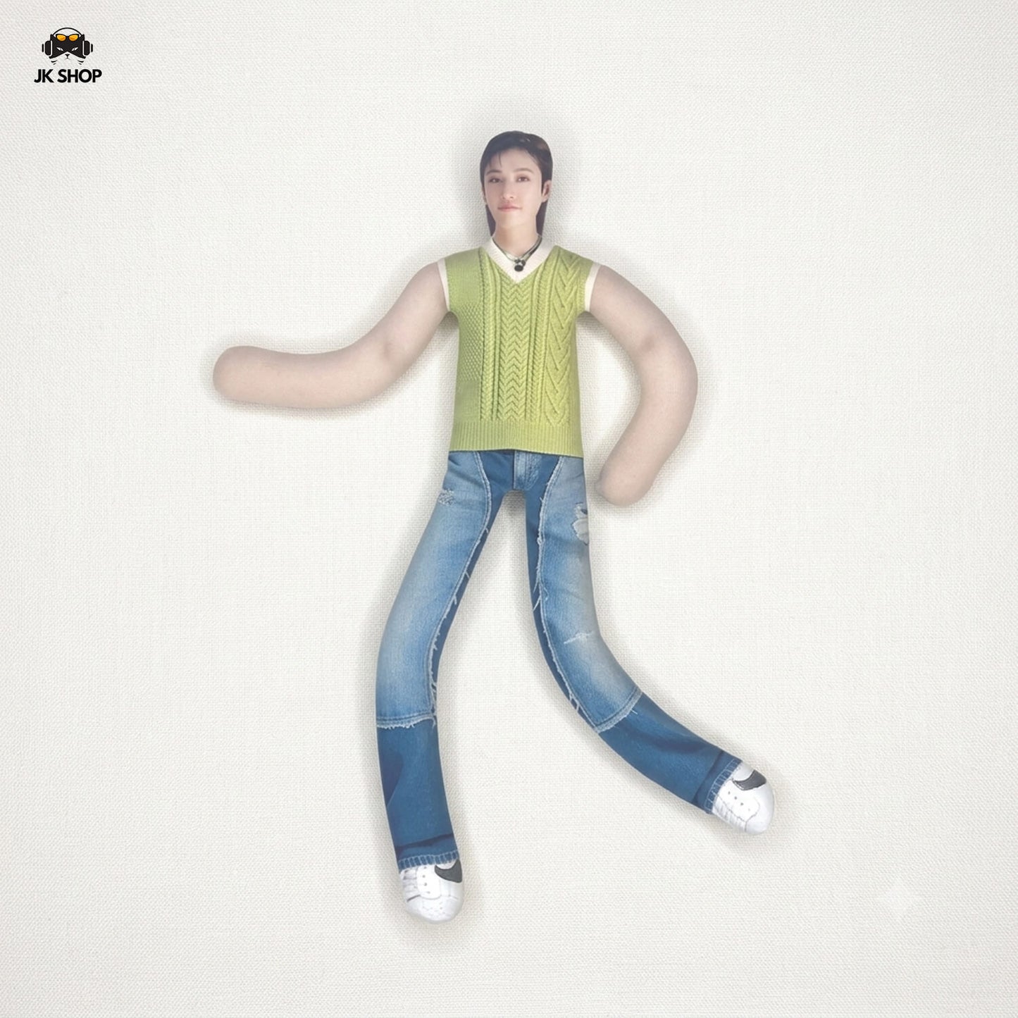 SK Meme Goofy Posable Noodle Doll