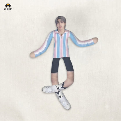 SK Meme Goofy Posable Noodle Doll