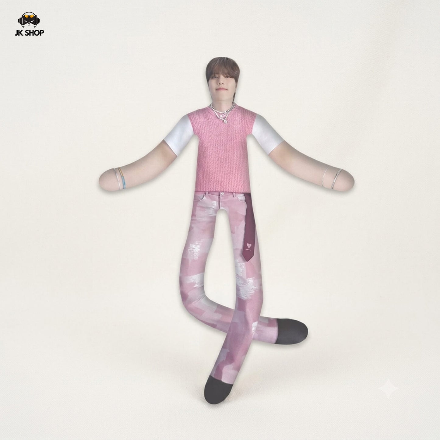 SK Meme Goofy Posable Noodle Doll