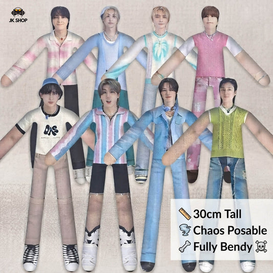 SK Meme Goofy Posable Noodle Doll