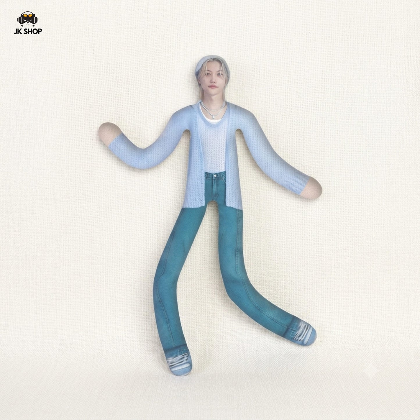 SK Meme Goofy Posable Noodle Doll