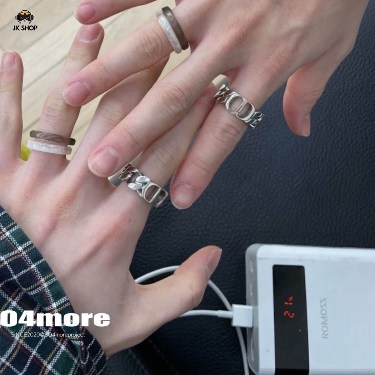 SK Felix&Hyunjin Transparent Love Ring