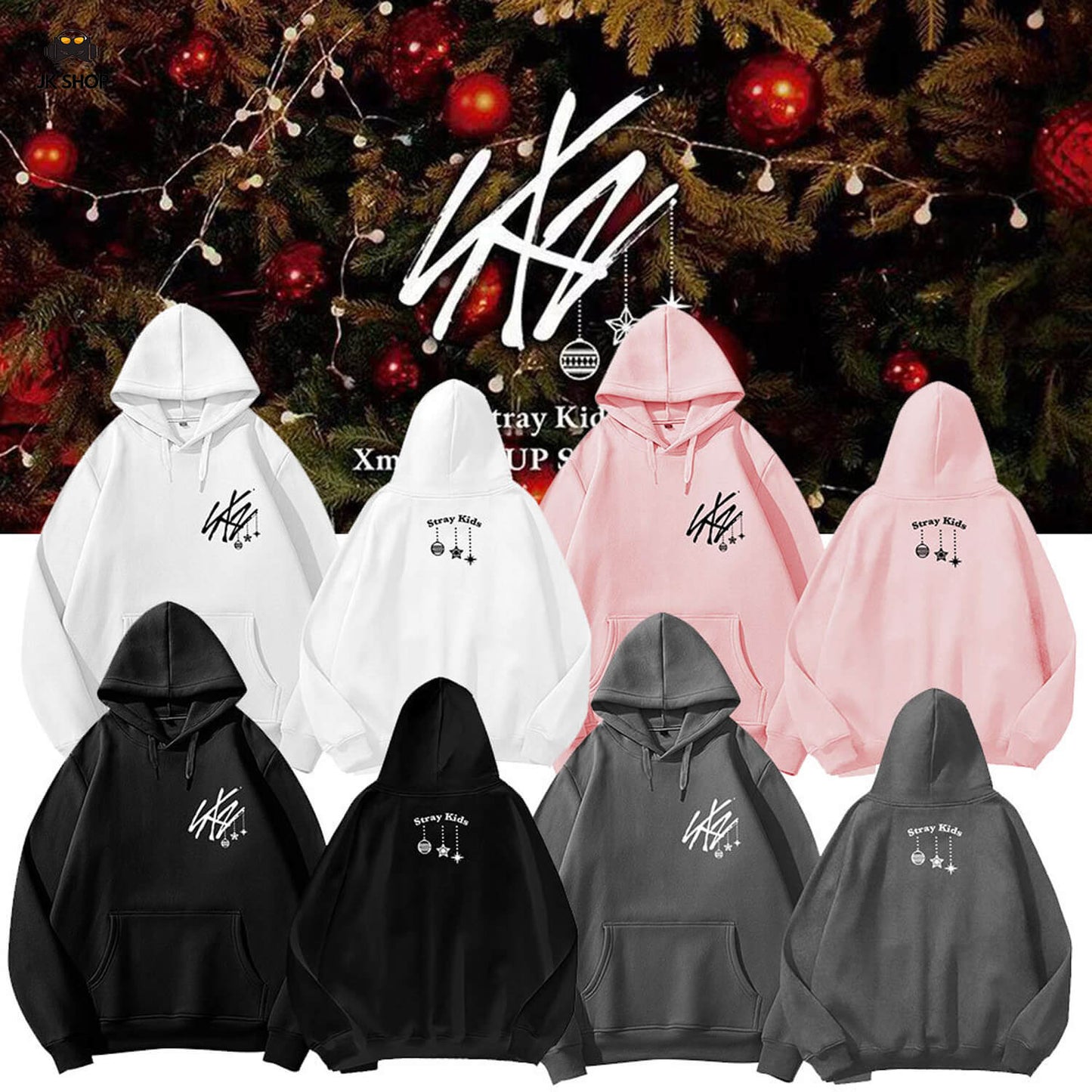 StrayKids Christmas Hoodie Collection 2