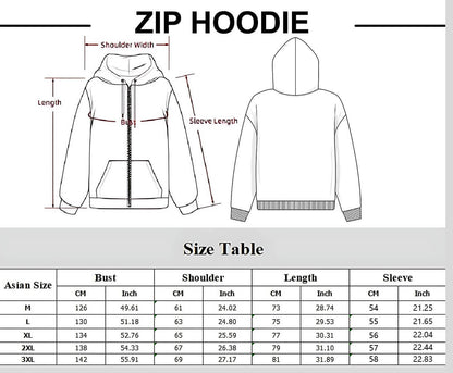 Straykids Album Zip-up hoodie