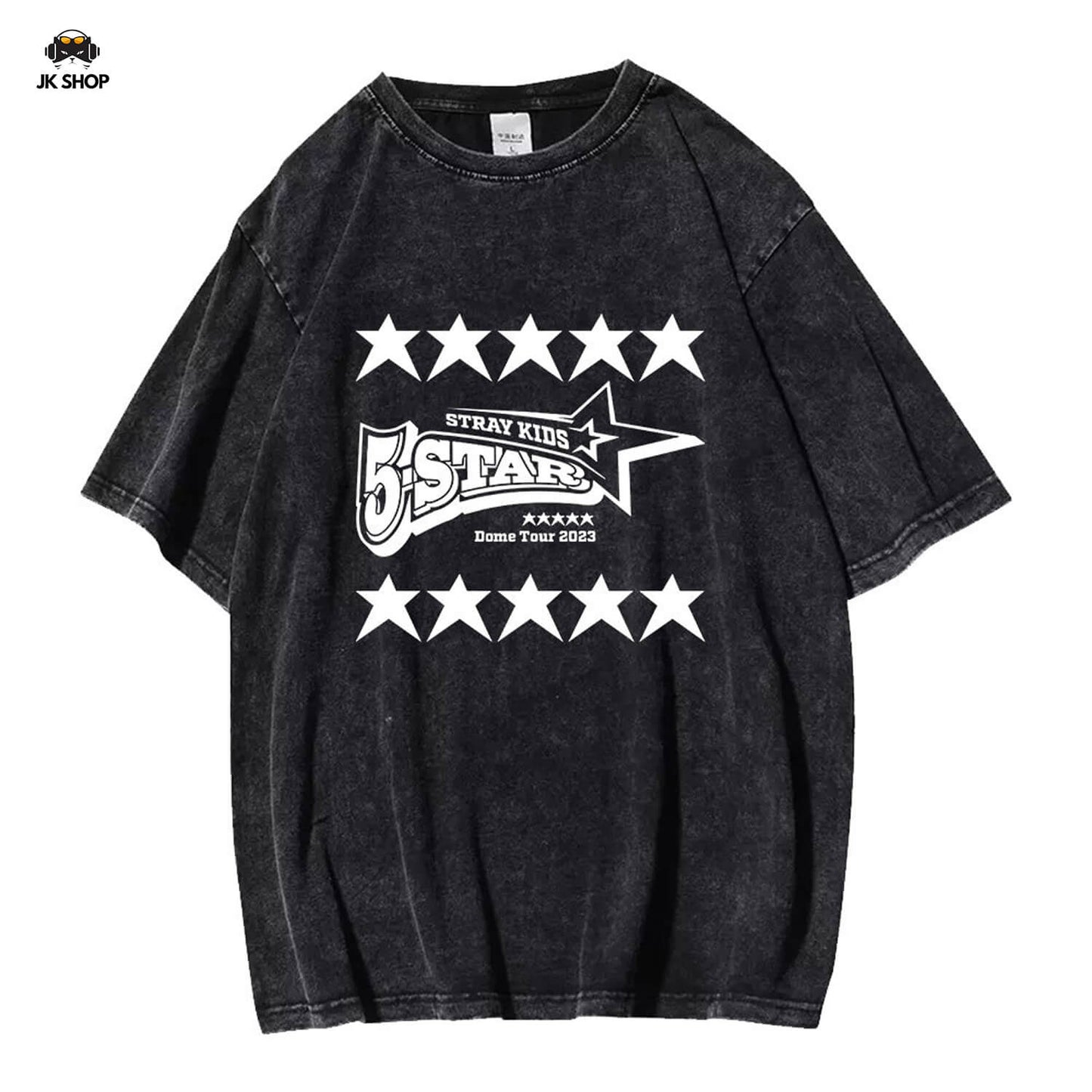 StrayKids Dome Tour Vintage Washed T-Shirt