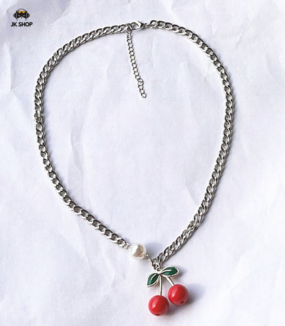 StrayKids Felix Pearl&Cheery Necklaces