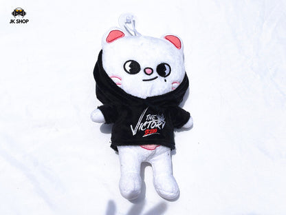 StrayKids Plushies in VICTORY hoodie