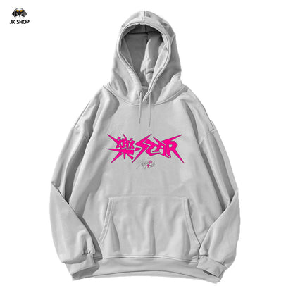 StrayKids RockStar LOGO Hoodie Collection