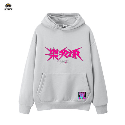 StrayKids RockStar LOGO Hoodie Collection