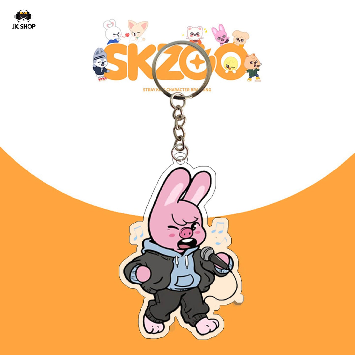 SKZOO Acrylic Charm Keychain (New)