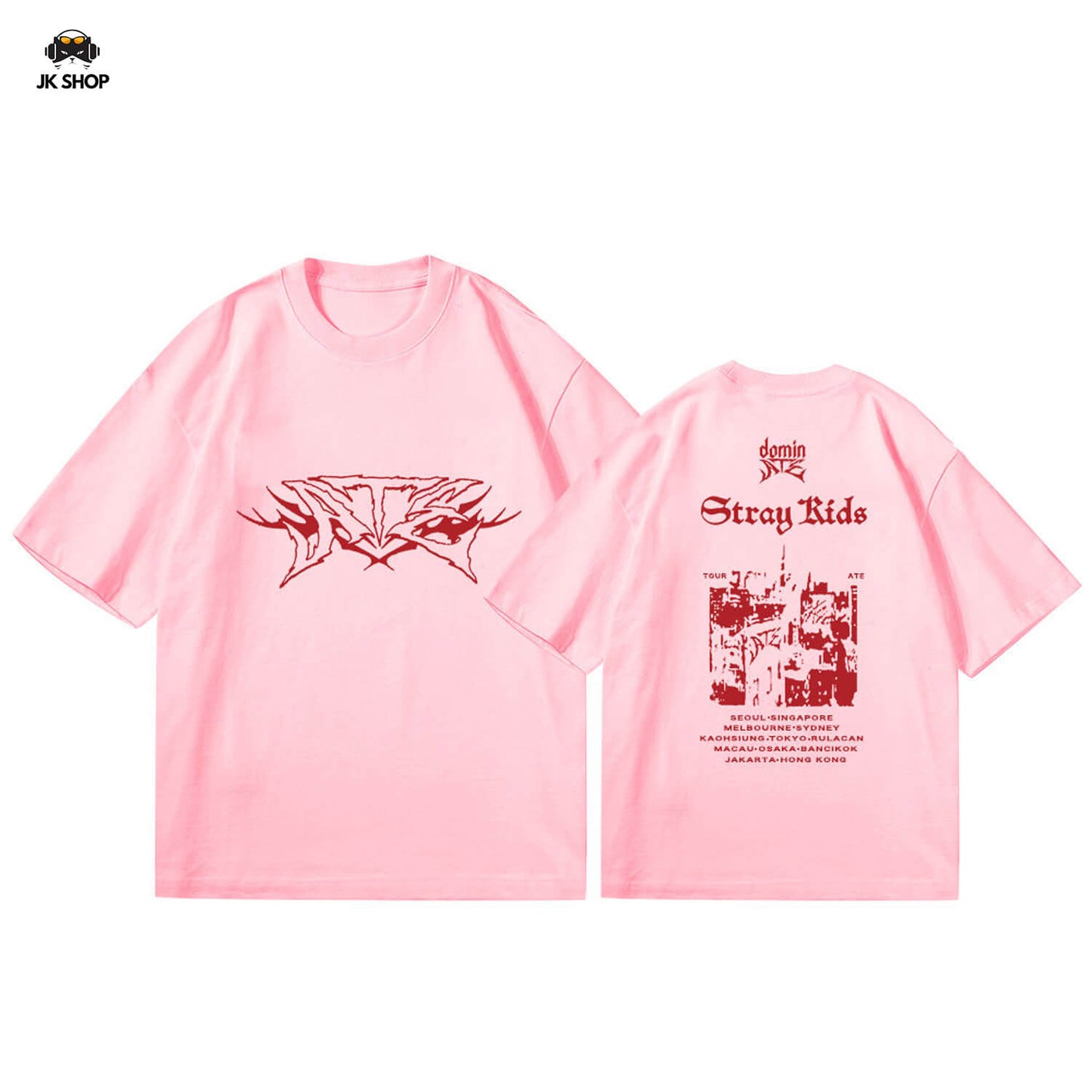 StrayKids dominATE Pure Cotton T-Shirt Collection