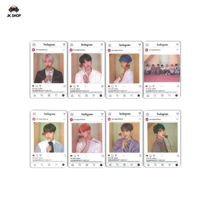 BTS Transparent Instagram Card