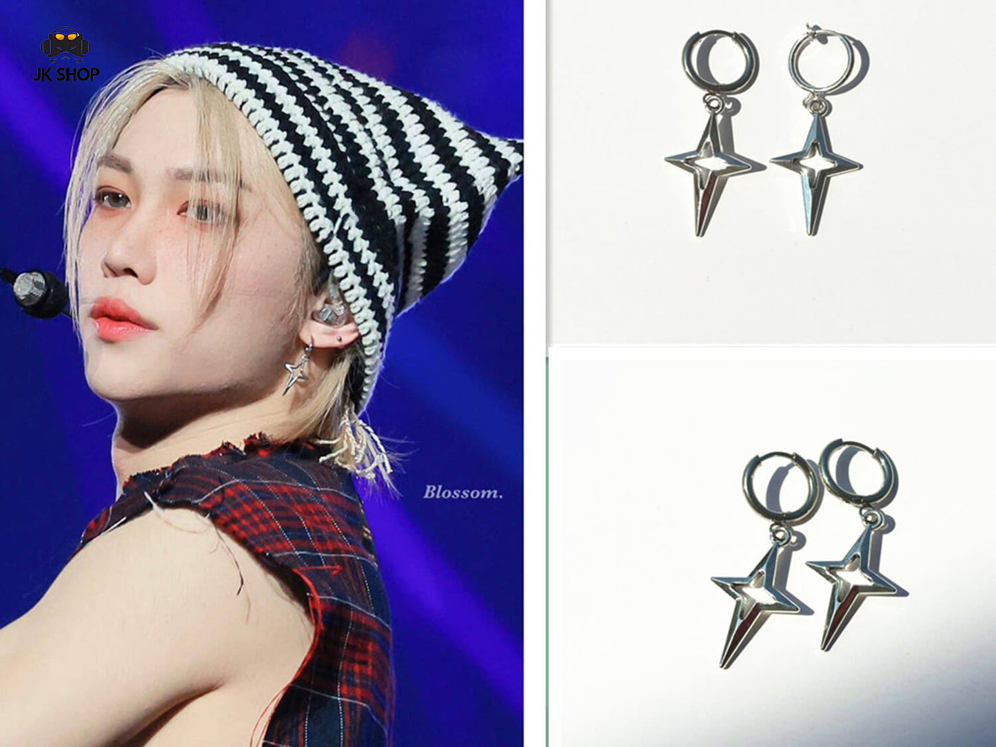 StrayKids Felix Star Earring