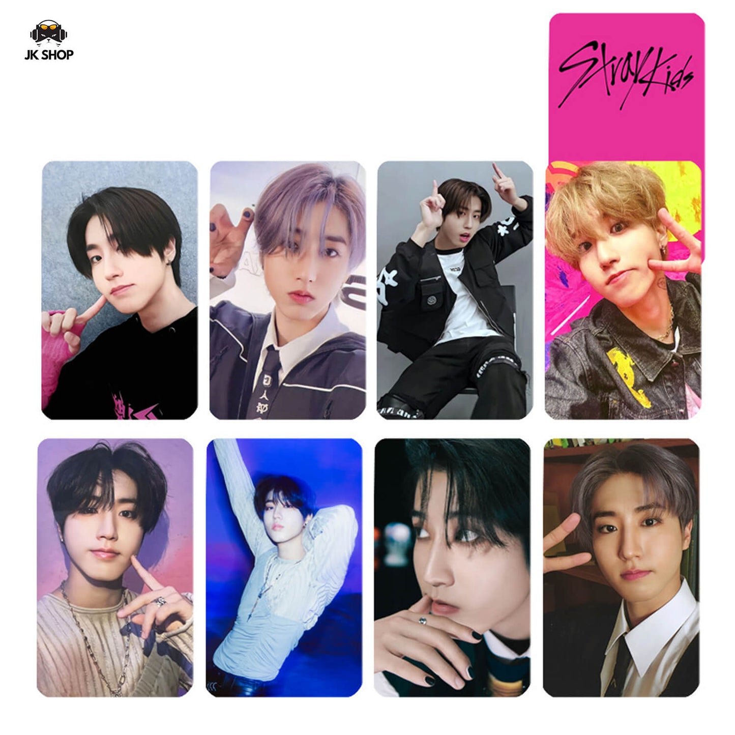 StrayKids RockStar Photocards Collection