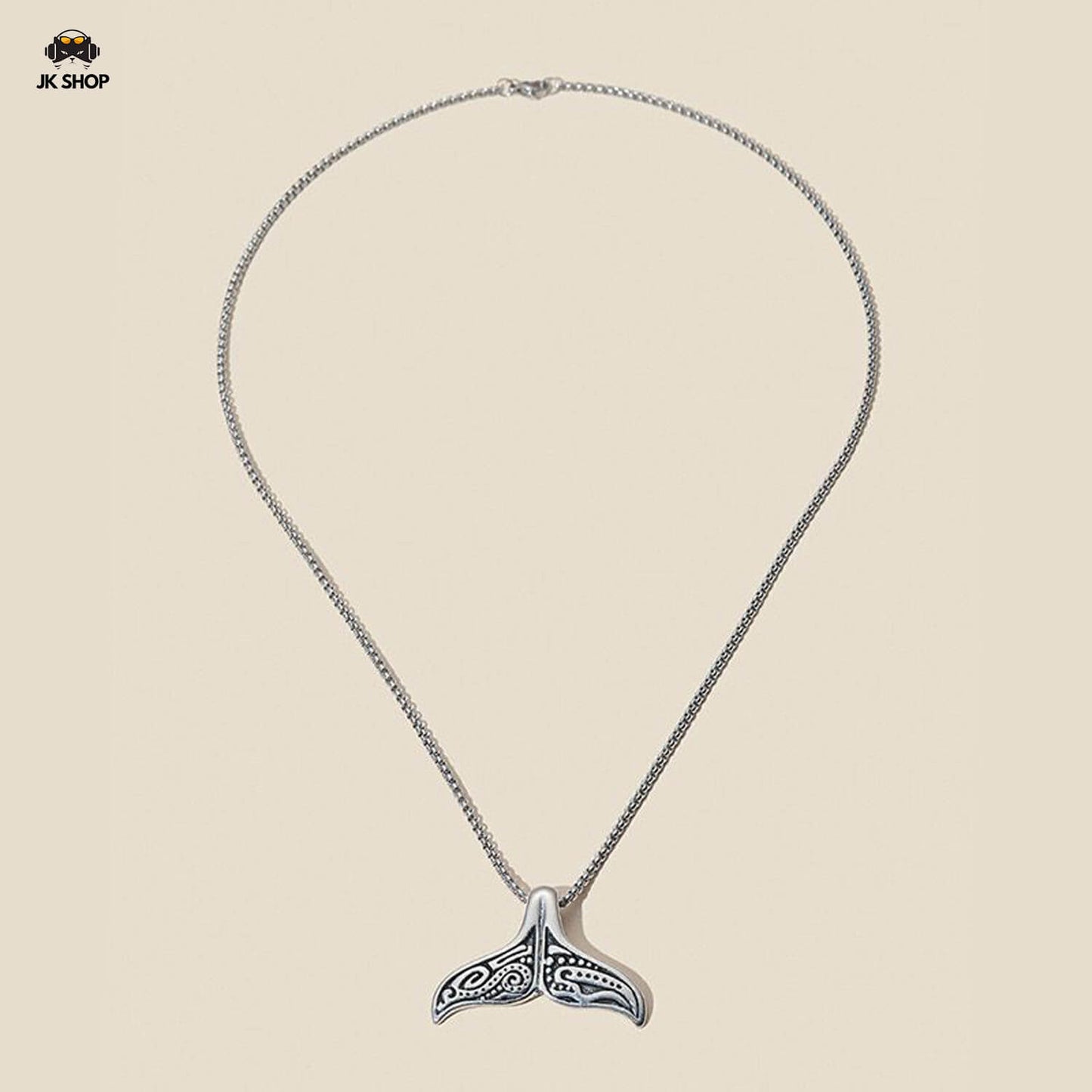 StrayKids Han Whale Pendant Necklace