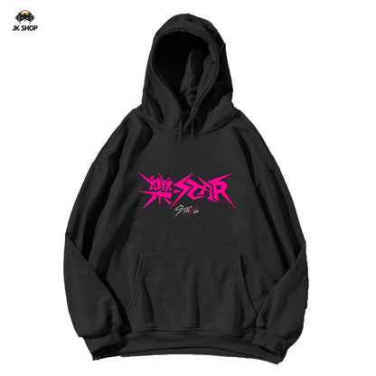 StrayKids RockStar LOGO Hoodie Collection