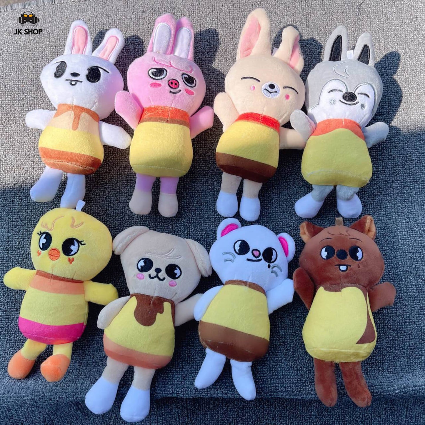 StrayKids Skzoo Plush Charm Keychain