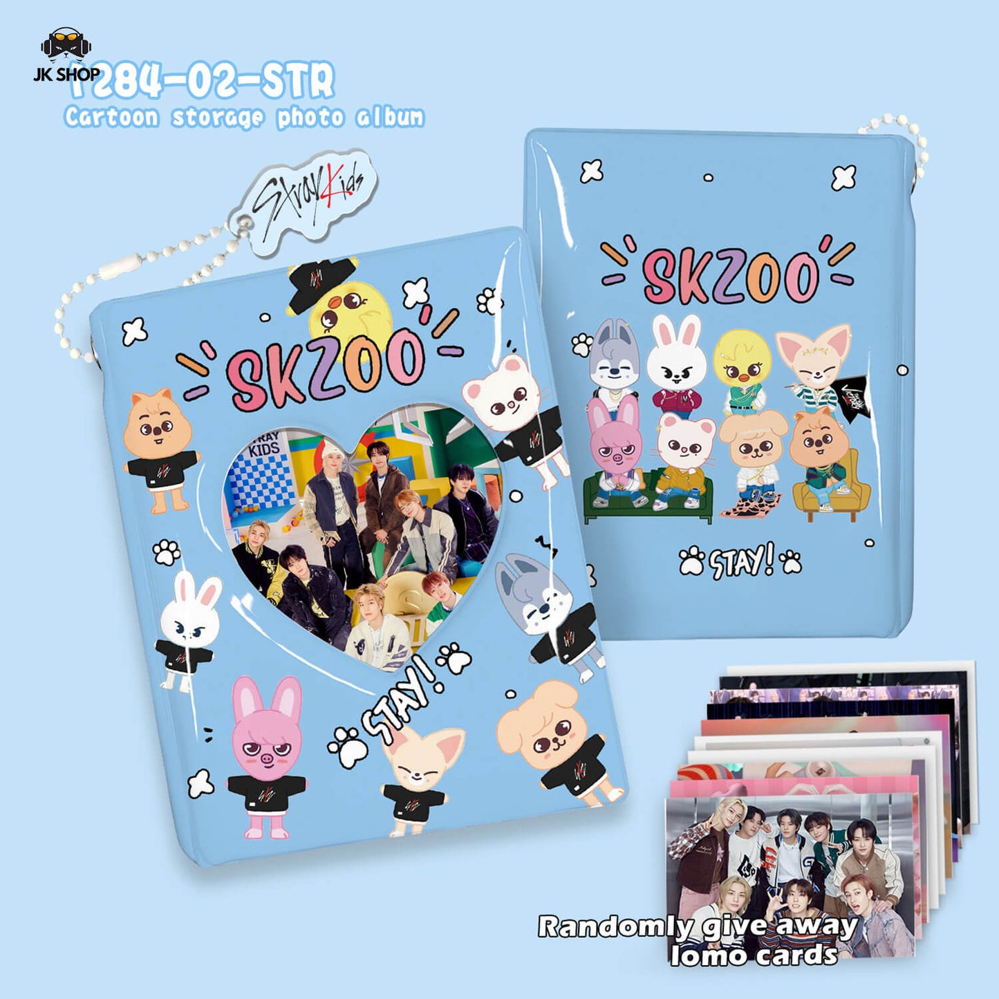 LOMO Card Collect Book- Skzoo (New)