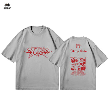 StrayKids dominATE Pure Cotton T-Shirt Collection