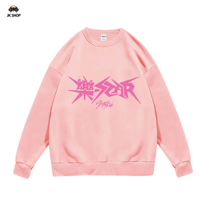 StrayKids RockStar LOGO Hoodless Hoodie Collection