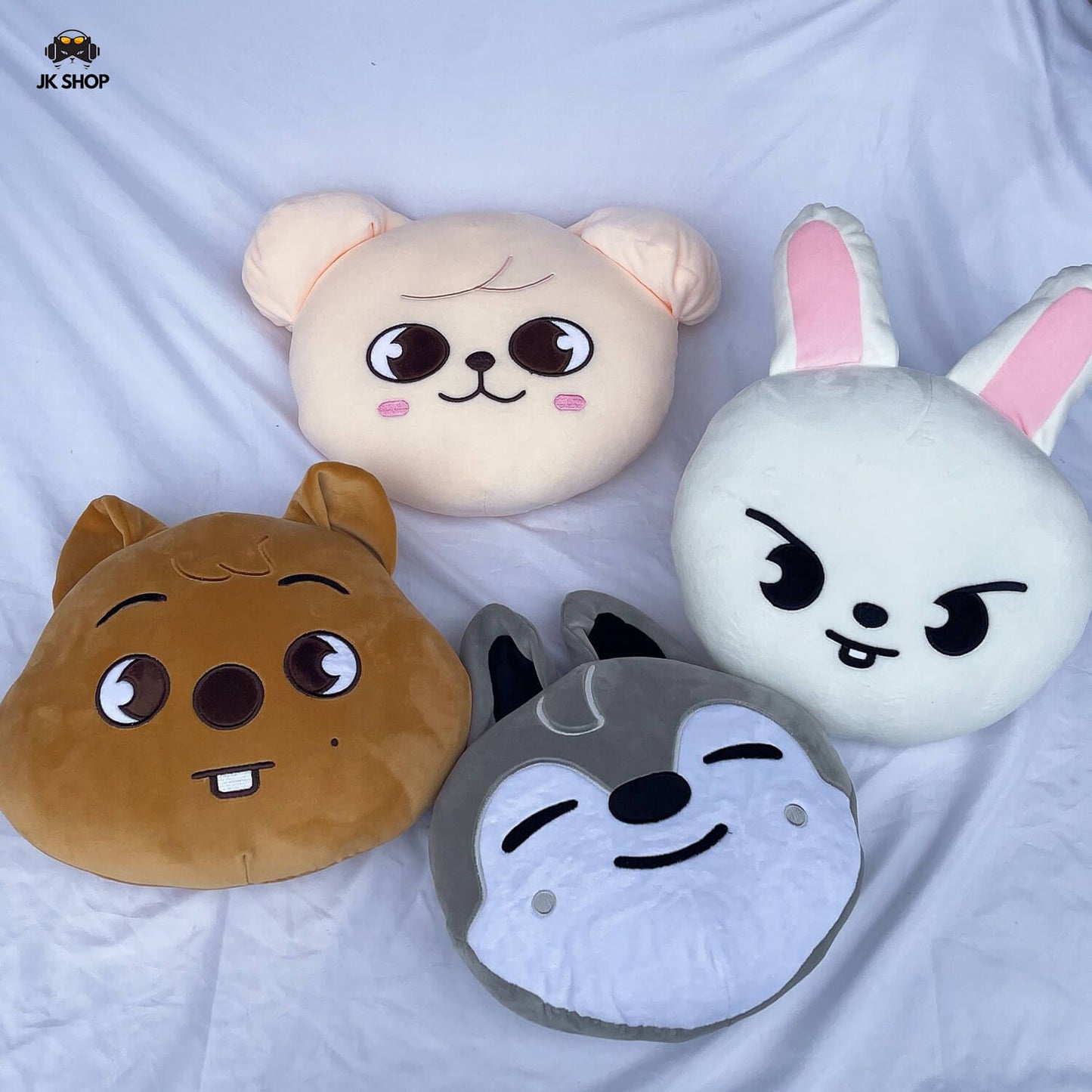 StrayKids SKzoo Throw Pillows