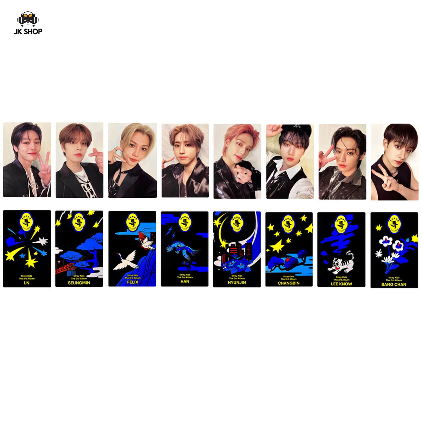 StrayKids 5 Star blue Photo Card