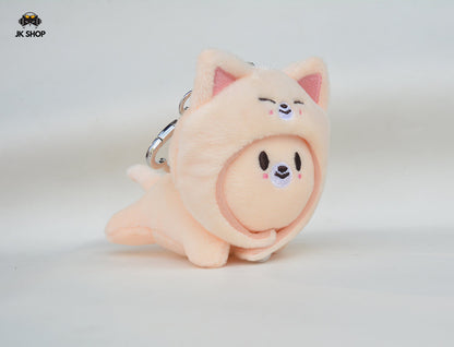 SK Lying Plushies Keychain