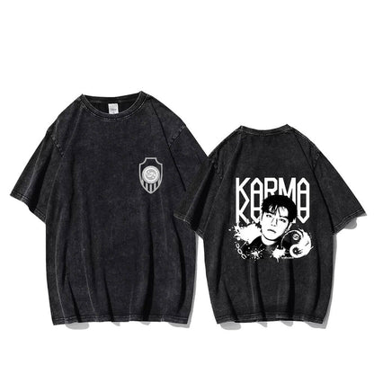 SK KARMA Tour OT8 Vintage Washed T-Shirt OT8 Collection