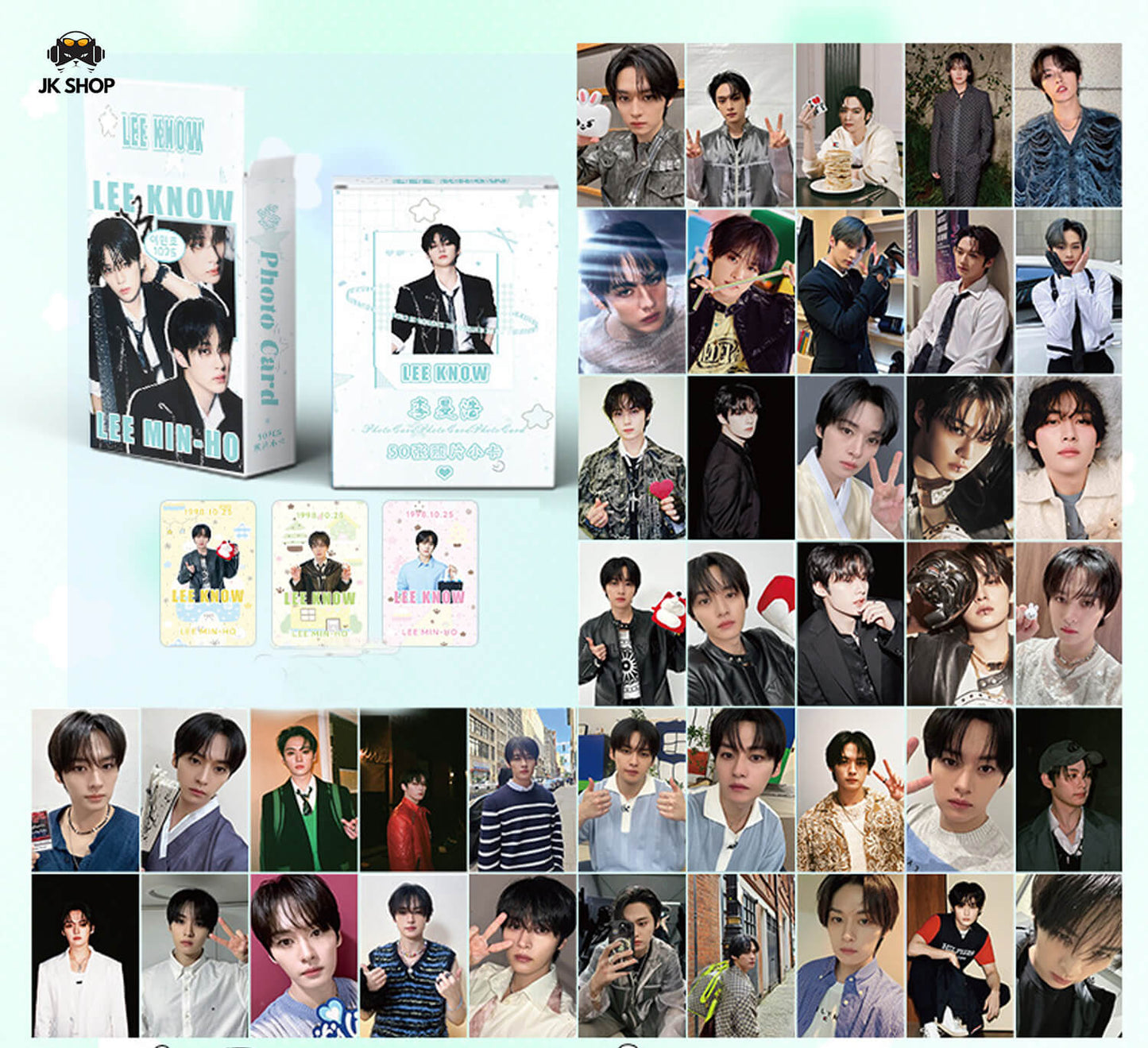 Straykids Holographic Card Collection<New Comer OT8>