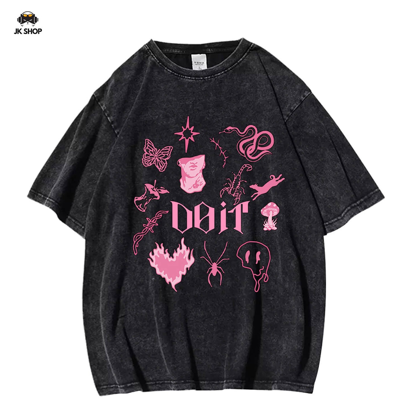 SK Do it Vintage Washed T-Shirt OT8 Collection