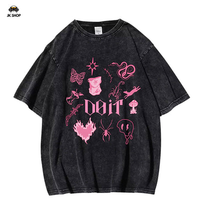 SK Do it Vintage Washed T-Shirt OT8 Collection