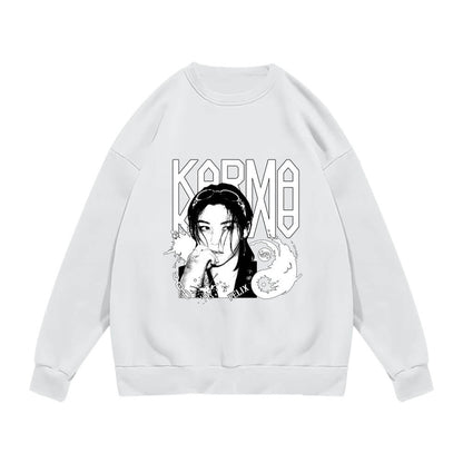 SK KARMA OT8 bias Hoodless Hoodie Collection