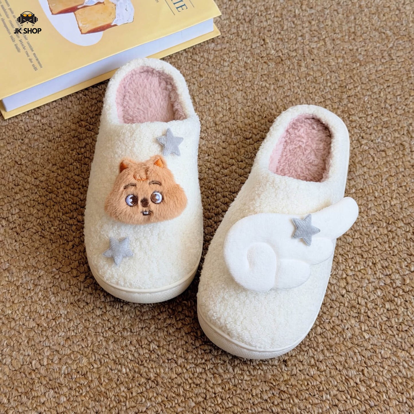 SK Plush House Slippers