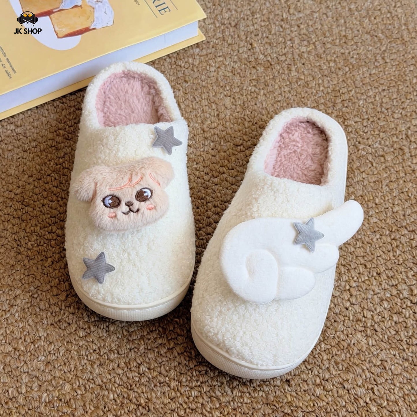 SK Plush House Slippers