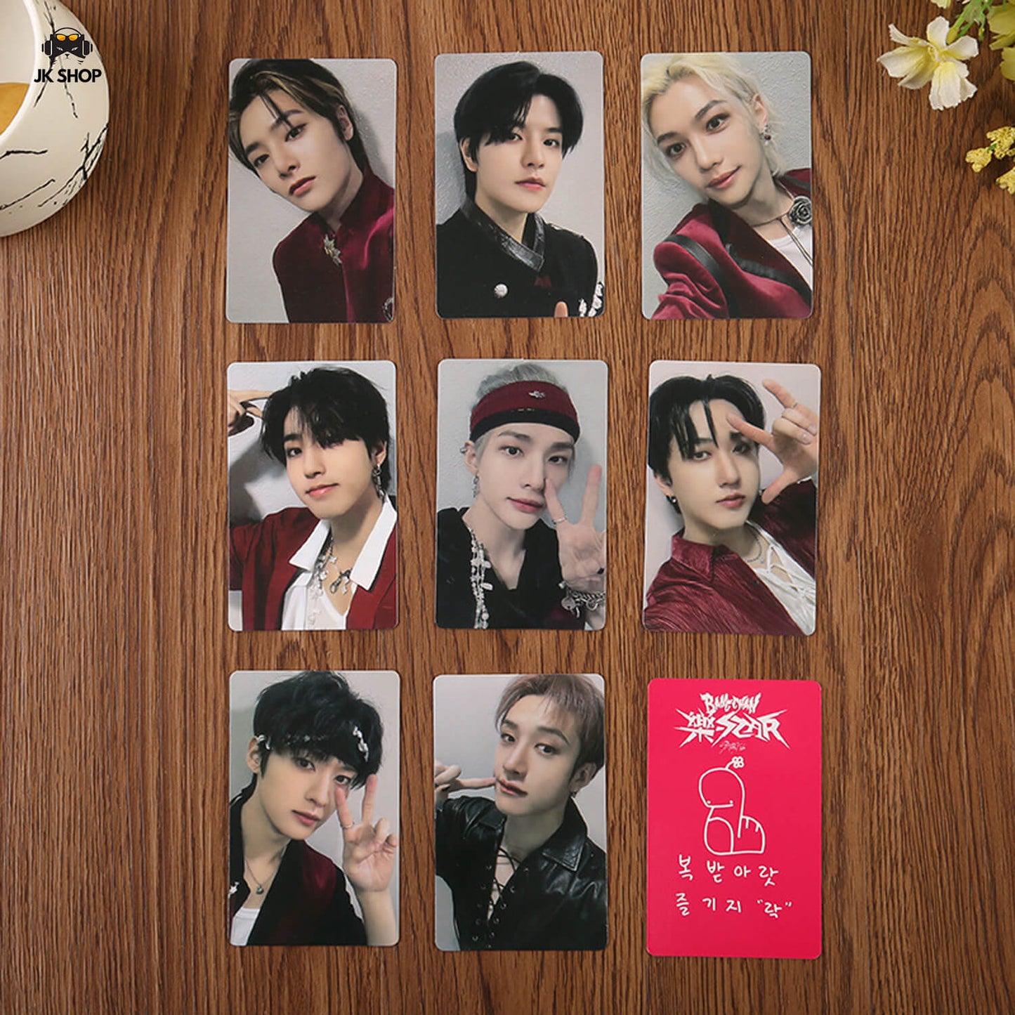 StrayKids Rockstar Bonus Photocards Collection<15 More New Release>